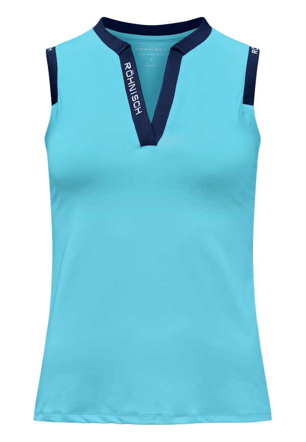 Abby Sleeveless Top, Capri Breeze