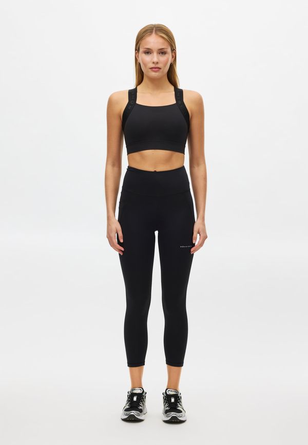 Flattering High Waist 7/8 Tights, Black