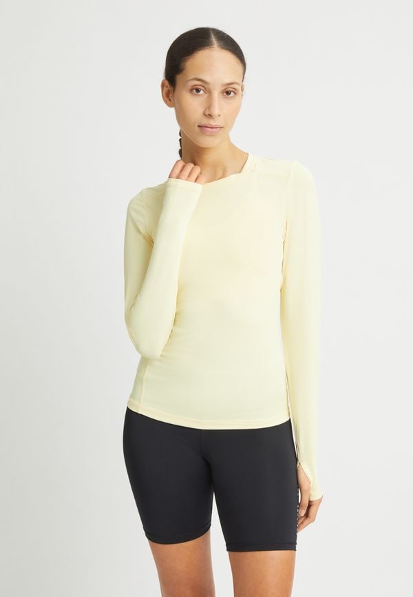 Jacquard Long Sleeve, Double Cream