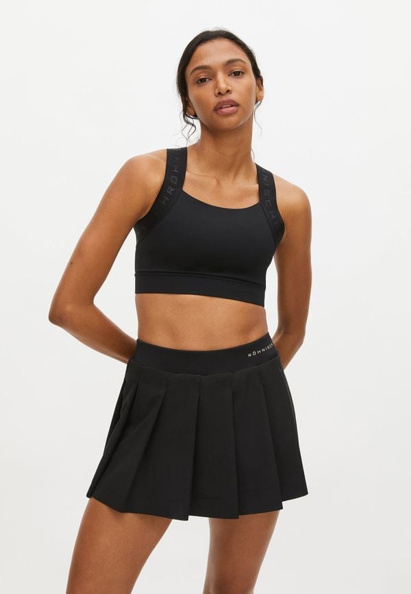 Bounce Pleated Skort, Black