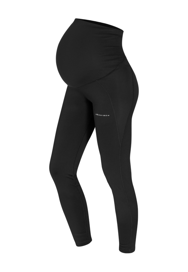Flattering Maternity Tights, Black