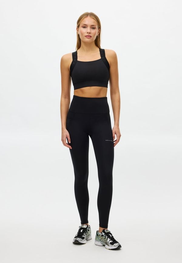 Flattering High Waist Tights, Black