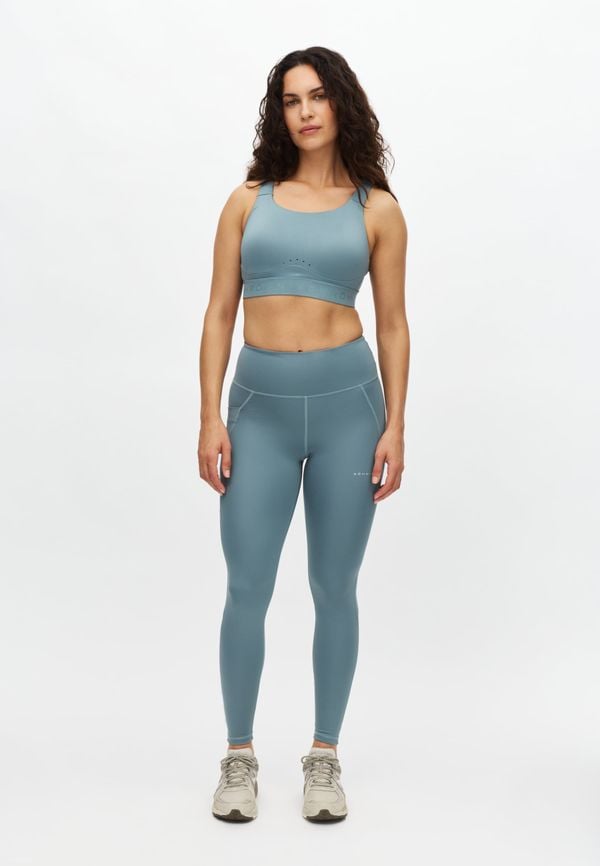 Flattering High Waist Tights, Stormy Sea