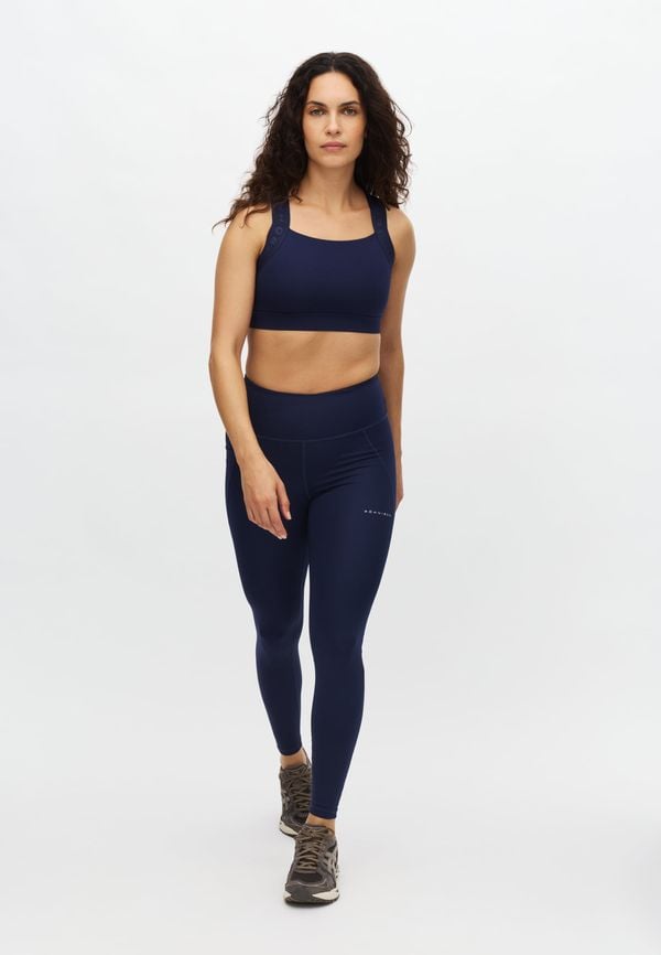 Flattering High Waist Tights, Indigo