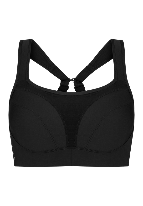 High Support Sportsbra F-cup, Black