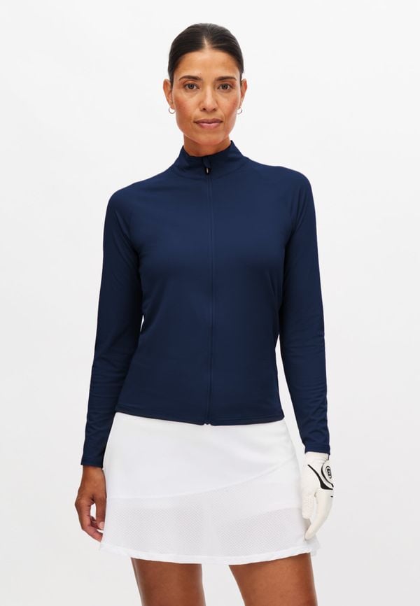 Nicky Full Zip top - jacquard midlayer women - Röhnisch | Röhnisch