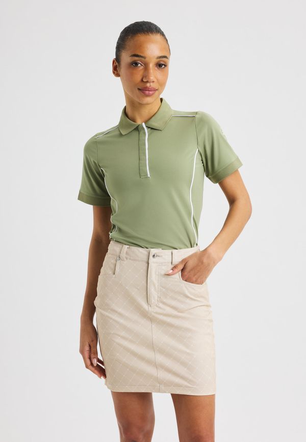 Chie Comfort Skort, Micro R Check Oat