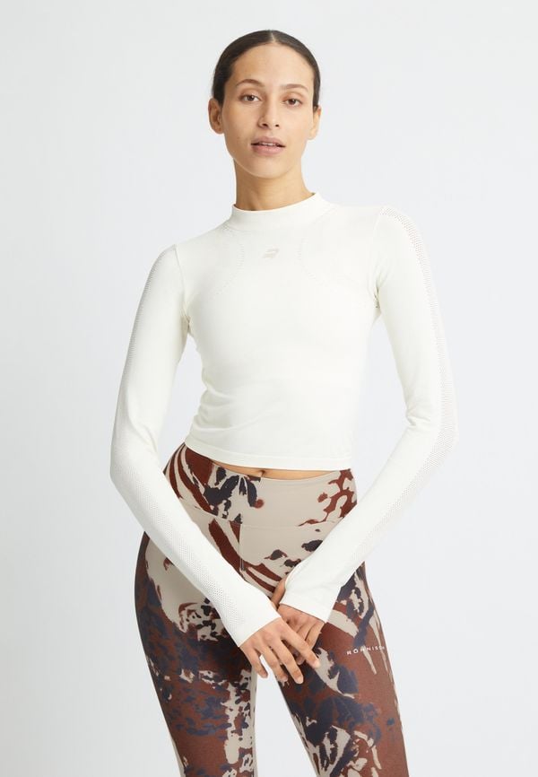 Seamless Cropped Long Sleeve, Tofu