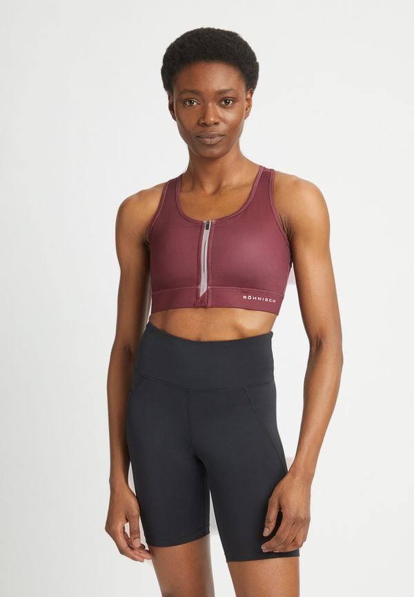 Essential Zip Sportsbra, Port Royale