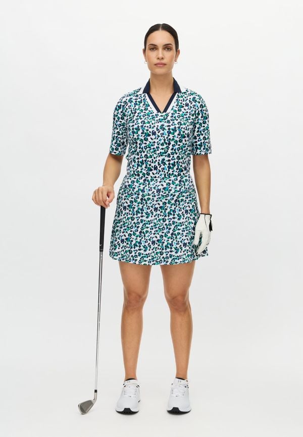 Luna Skort, Leo Blue/Green