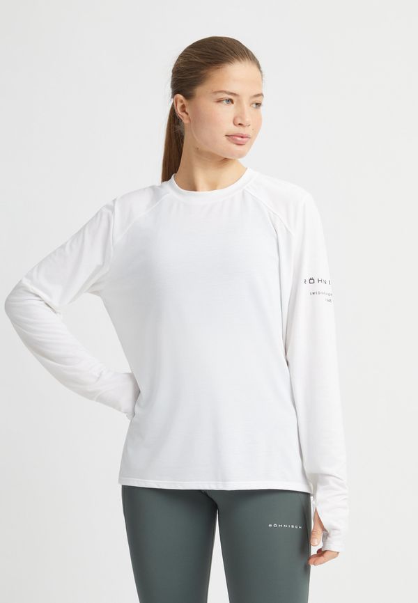 Clara Relaxed Long Sleeve, White