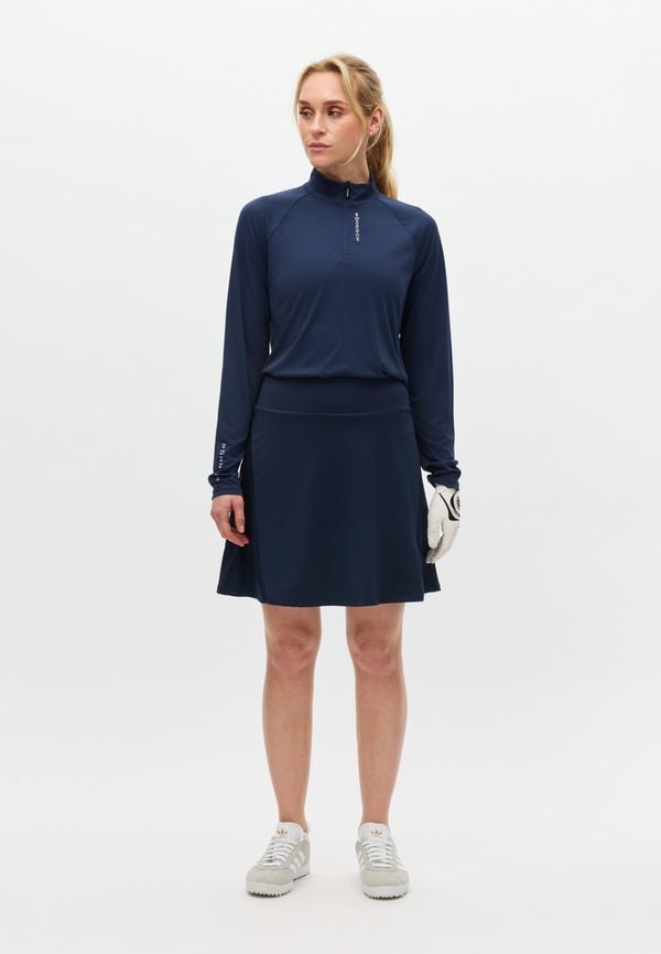 Luna Long Skort, Navy