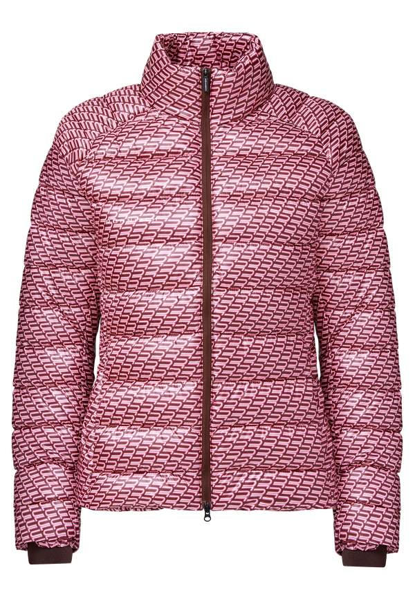 Airlite Golf Padded Jacket, Carmine Rose Retro R Mono