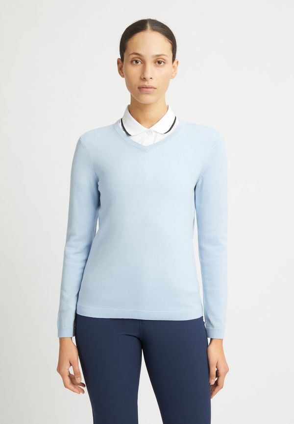 Adela Knitted Sweater, Skyway