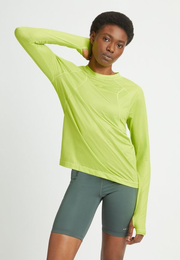 Snap Long Sleeve, Lime Punch