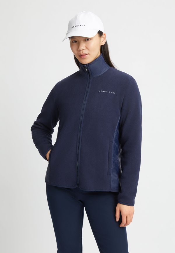 Perinne Fleece Jacket, Navy