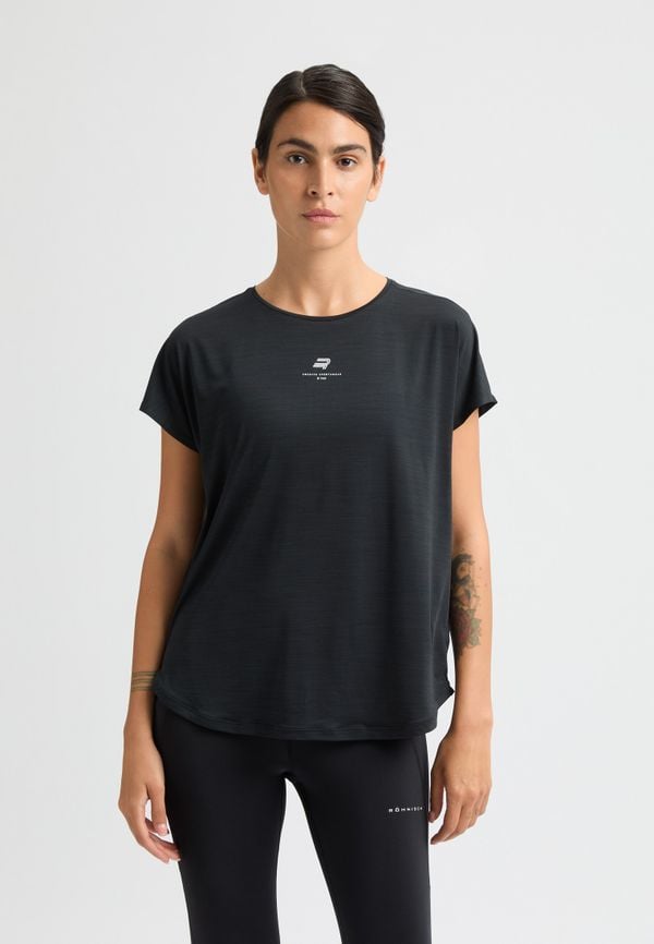 Motion Loose Tee, Black