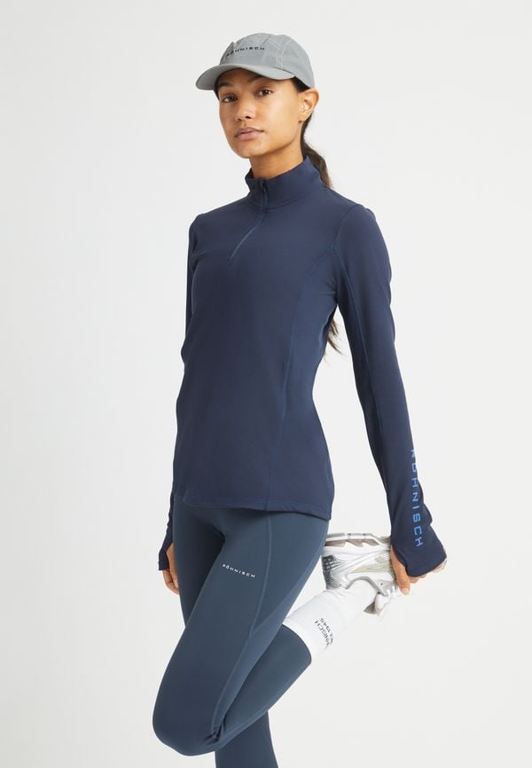 Warming Tech Half Zip, Space Navy