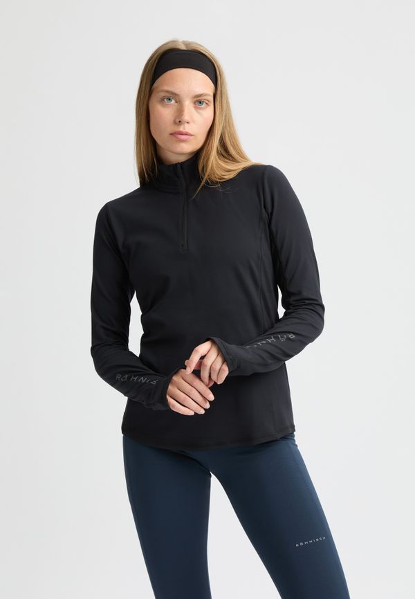 Warming Tech Half Zip, Black