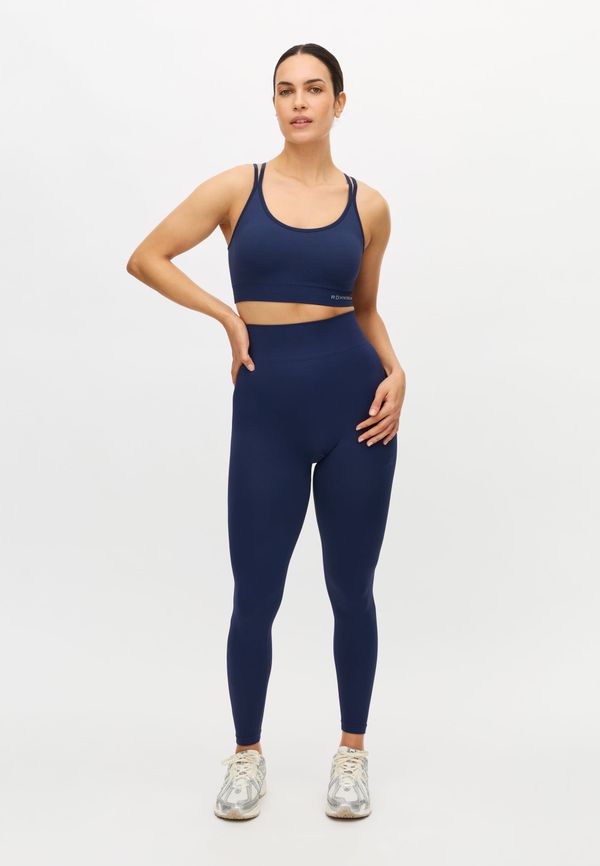 Seamless High Waist Tights, Indigo