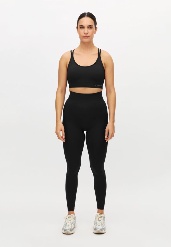 Seamless High Waist Tights, Black