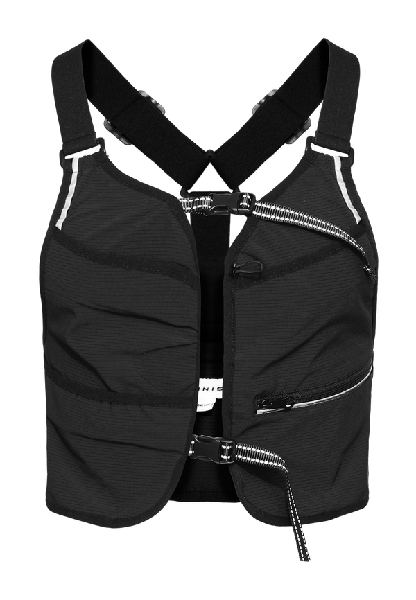 Glowy Running Vest, Black