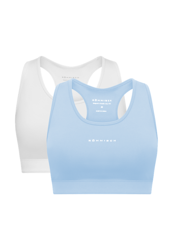 2-pack Base Sportsbra, Chambray Blue