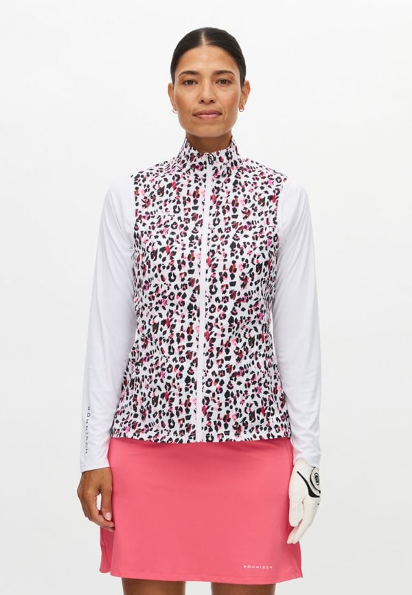 Packable Ultralight Vest, Leo Pink/Beet